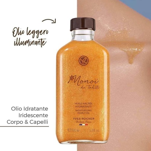 Olio monoi brillantinato - olio,