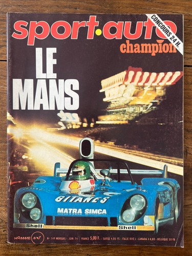 Sport auto 149 juin 1974 - sport, #149