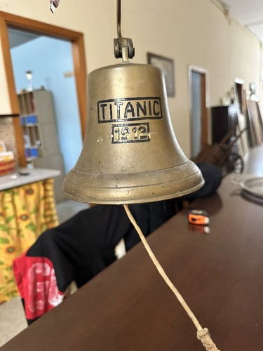 Campana ottone titanic 1912 - campana,