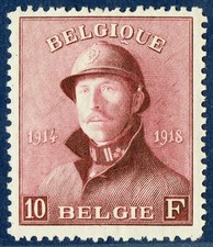 St4305 belgio 1919 scott 137 - belgio, scott#137