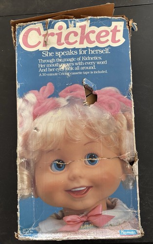 Bambola parlante cricket 1986