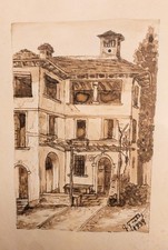 Casa della pergola, salita