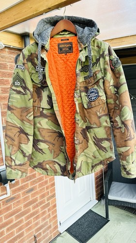 Superdry uomo giacca - uomo, militare