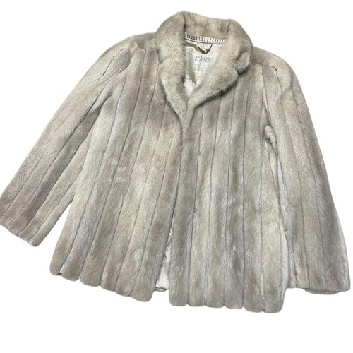Cappotto emba visone - visone, zaffiro