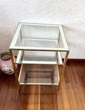 Tavolino vintage in ottone