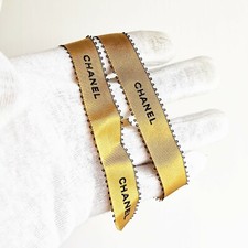 CHANEL bow ribbon ribbon