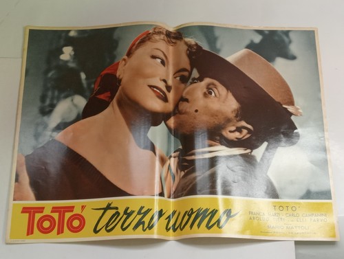 Fotobusta cinema toto - fotobusta, toto'