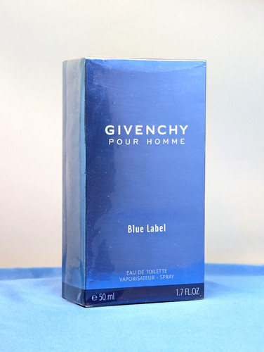 Givenchy pour homme - blue, label