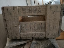 Antica cassa in legno birra peroni , portabottiglie peroni, birra , per birra ,