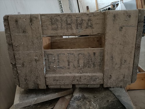 Antica cassa legno birra - cassa, in