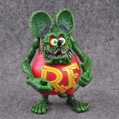 Rat fink action figure - rat, ed