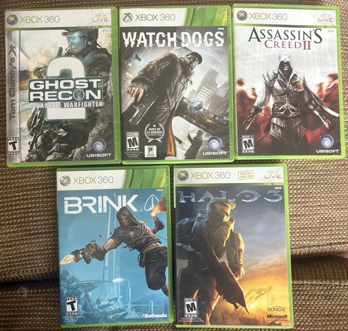 Xbox 360 collection - xbox, (halo