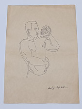Andy Warhol Drawing on paper