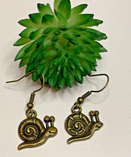 Snail Earring, Silly Animal