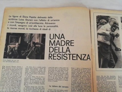 Elvira pajetta una madre della - pajetta,