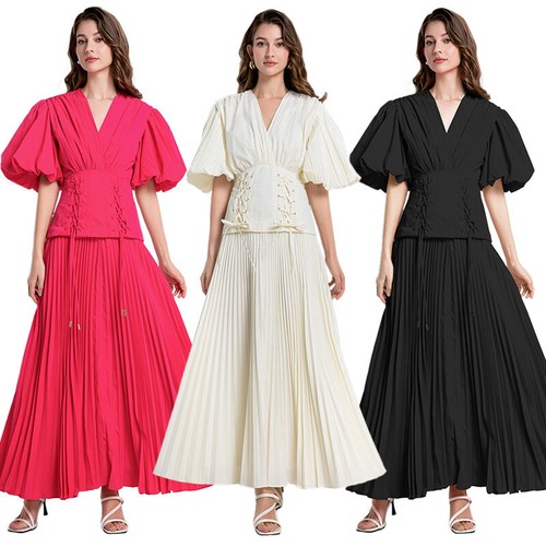Abito donna maxi corsetto