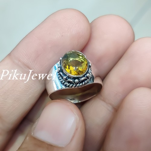 Anello fatto mano - a, argento