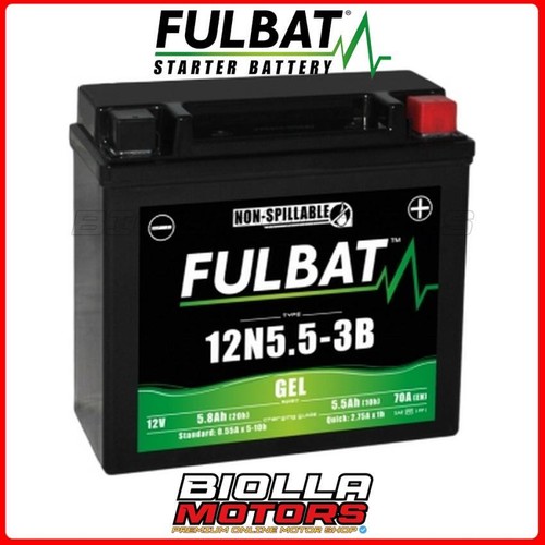 12n5 batteria fulbat a - fulbat,
