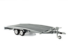 LAUDORACING-MODELS TRAILER RIMORCHIO REMORQUE ELLEBI CAR TRANSPORT 1/12 LM111-12