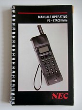 NEC P3 - ETACS - Libretto istruzioni -Manuale Operativo d'uso-Telefono Cellulare
