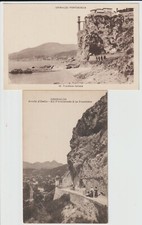 2 ANTICHE CARTOLINE DI GRIMALDI VENTIMIGLIA - IMPERIA - FORMATO PICCOLO