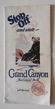 STOP OFF AND VISIT GRAND CANYON NATIONAL PARK SANTA FE - Depliant con foto