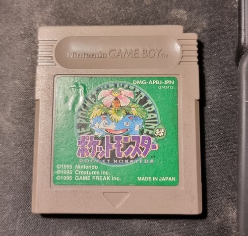 Pokemon verde jap solo - pokemon,