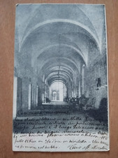 ABANO -PADOVA -INTERNO STABILIMENTO MONTEORTONE  1904 CARTOLINA D'EPOCA