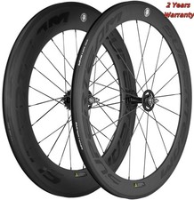 Set ruote anteriori 60 mm posteriori 88 mm pista bici flip flop/ingranaggio fisso ruote carbonio 700C