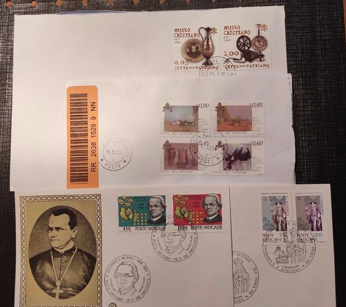 Vaticano lotto fdc 2 - vaticano,