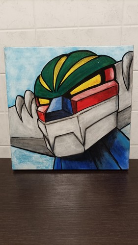 Quadro jeeg robot - jeeg, dipinto