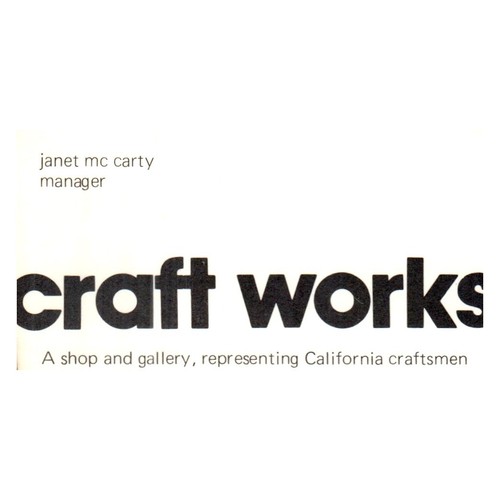 Craft works janet - craft, mccarty
