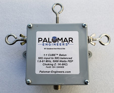 CUBE 1:1 Balun, 5KW, 160-6