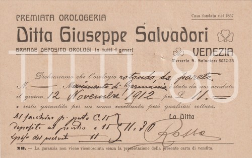 Venezia premiata orologeria - venezia,