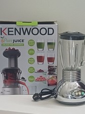frullatore kenwood acciaio e bicchiere in vetro come nuovo