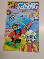 ATLAS UFO ROBOT GOLDRAKE NUMERO 37, EDIZIONI FLASH 1979,COMPLETO DI POSTER