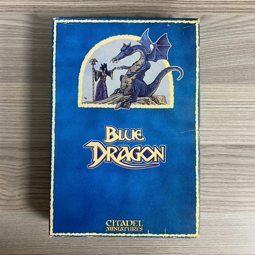Citadel blue dragon - dragon, metal