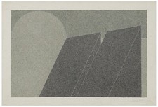 Giuseppe Uncini (1929-2008) - Acquarello su Carta a mano Firmato 1986 Pubblicato