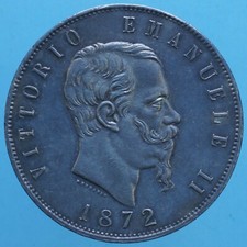 VITTORIO EMANUELE II 5 LIRE