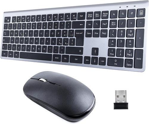 Kit tastiera mouse wireless - tastiera,