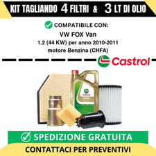 Tagliando per VW FOX Van 1.2