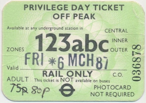 Railway ticket privilege off - privilege,
