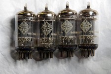 4x ECC83 / 12AX7 Telefunken -