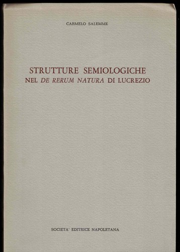 Strutture semiologiche nel - , de