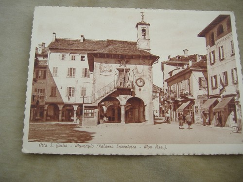 Cartolina orta san - orta,