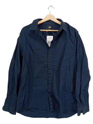 Camicia casual uomo blu - h&m,
