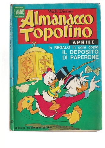 Almanacco topolino 160 - topolino, n.