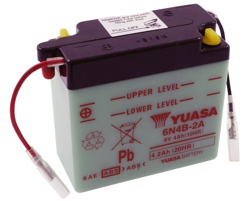 Batteria yuasa 6n4b - yuasa, 6n4b-2a