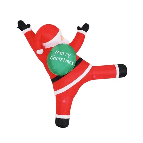 Babbo natale gonfiabile appeso - gonfiabile,