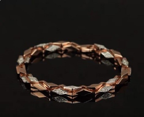 Bracciale tennis uomo argento - bracciale,